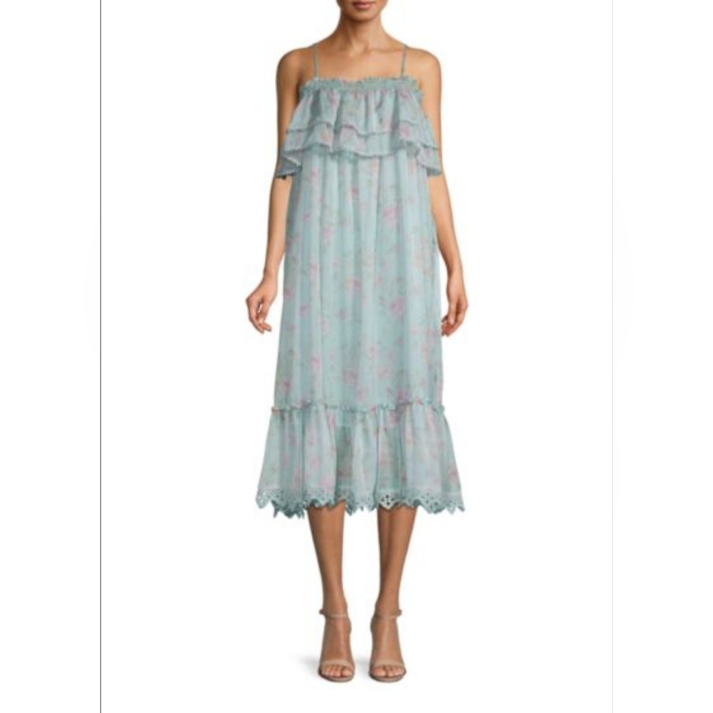 STELLAH Tiered Camisole Dress